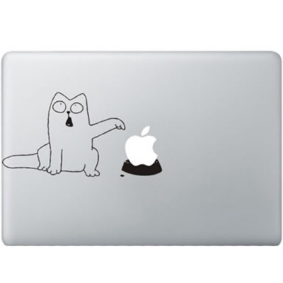 Simon's Katze MacBook Aufkleber